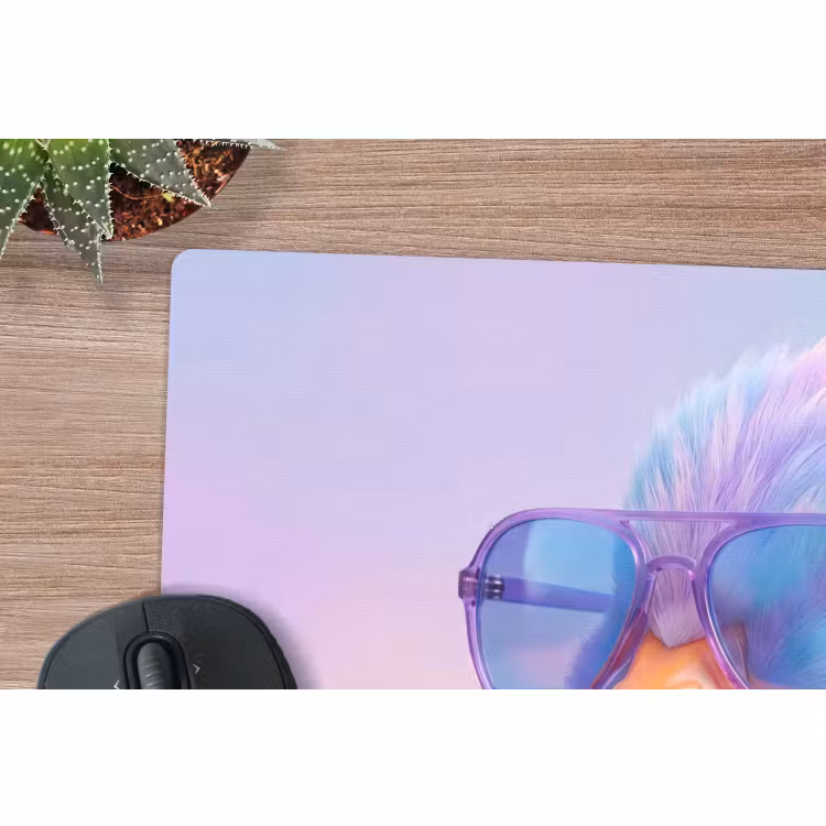 Mouse Pad - Duck - glasses - Pastel — 4