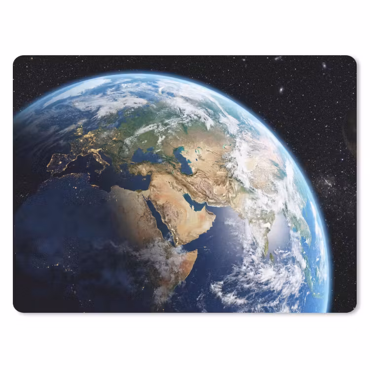 Mouse Pad - Earth - Space - Blue - Green — 1