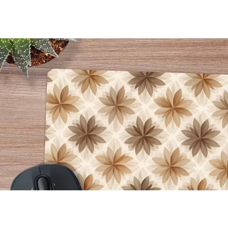 Mouse Pad - Geographic - Pattern - Brown — 4