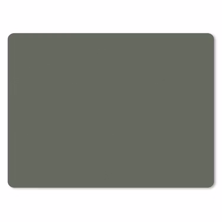 Mouse Pad - Green - Solid color - Olive green — 1