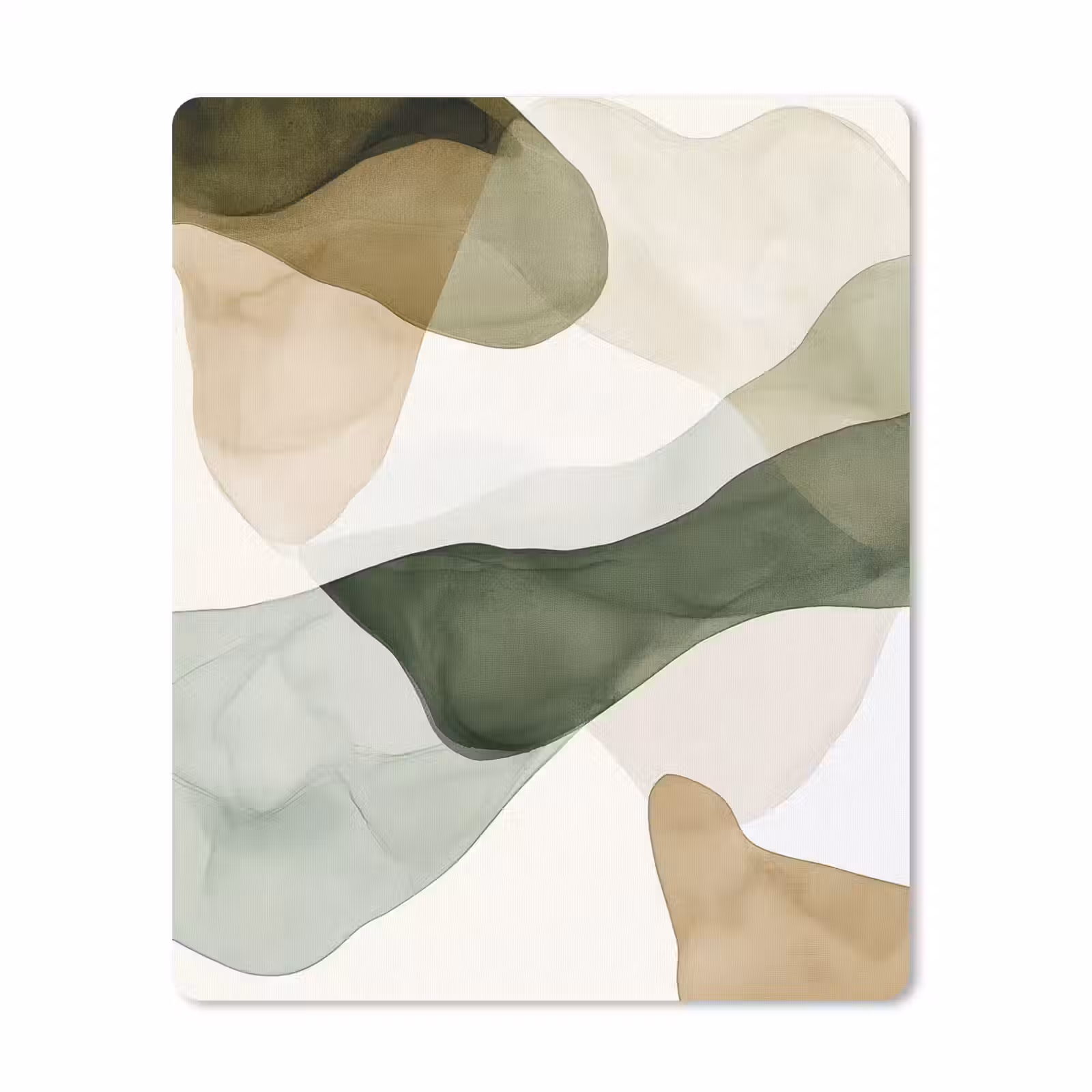 Mouse Pad - Japandi - Abstract - Green — 1