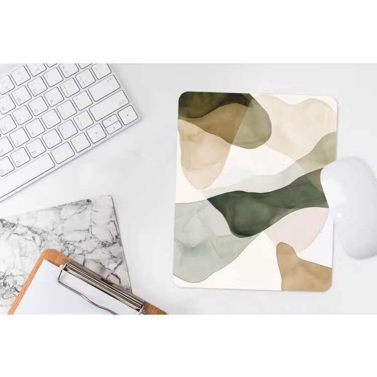 Mouse Pad - Japandi - Abstract - Green — 4