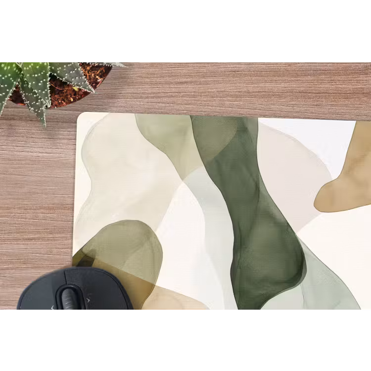 Mouse Pad - Japandi - Abstract - Green — 5