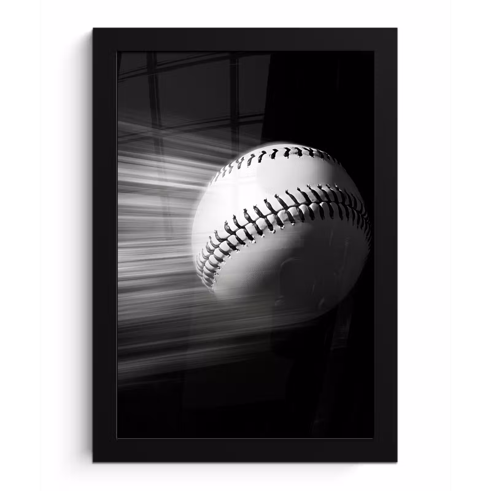 Photo Frame - Baseball - White - Flies — 1