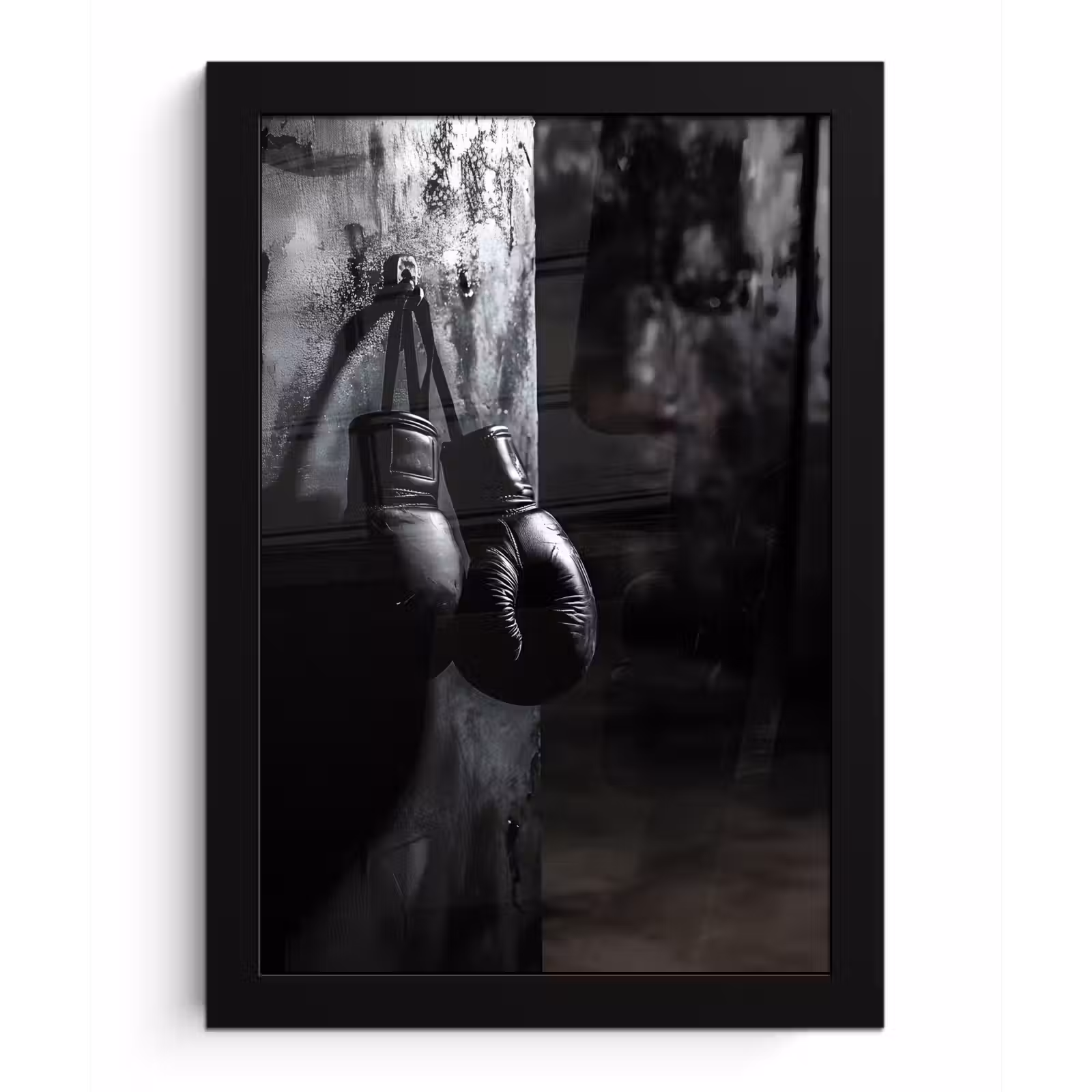 Photo Frame - Boxing gloves - Wall - Dark - Black — 1