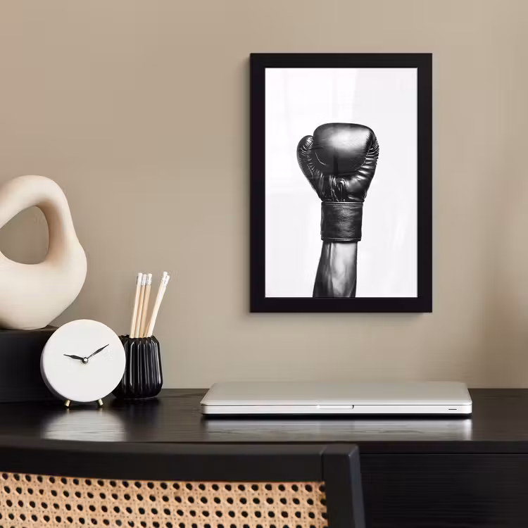 Photo Frame - Boxing glove - Black - Hand — 3