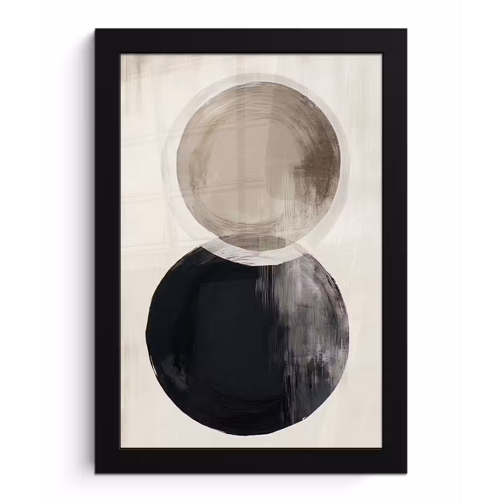 Photo Frame - Circles - Shape - Beige - Abstract — 1