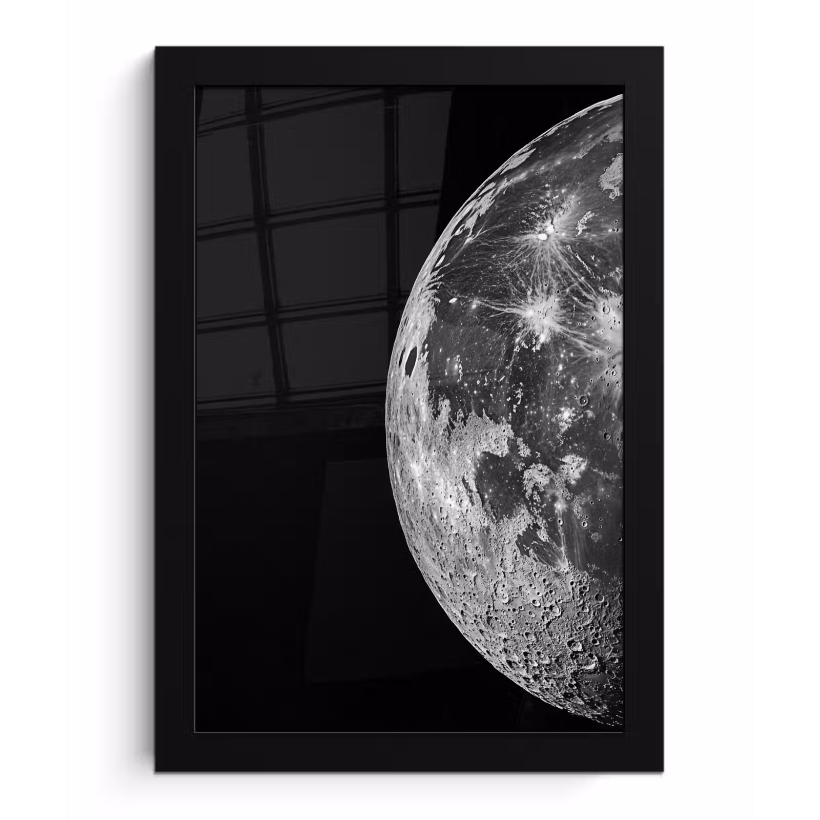 Photo Frame - Close-up - Moon - White - Texture — 1