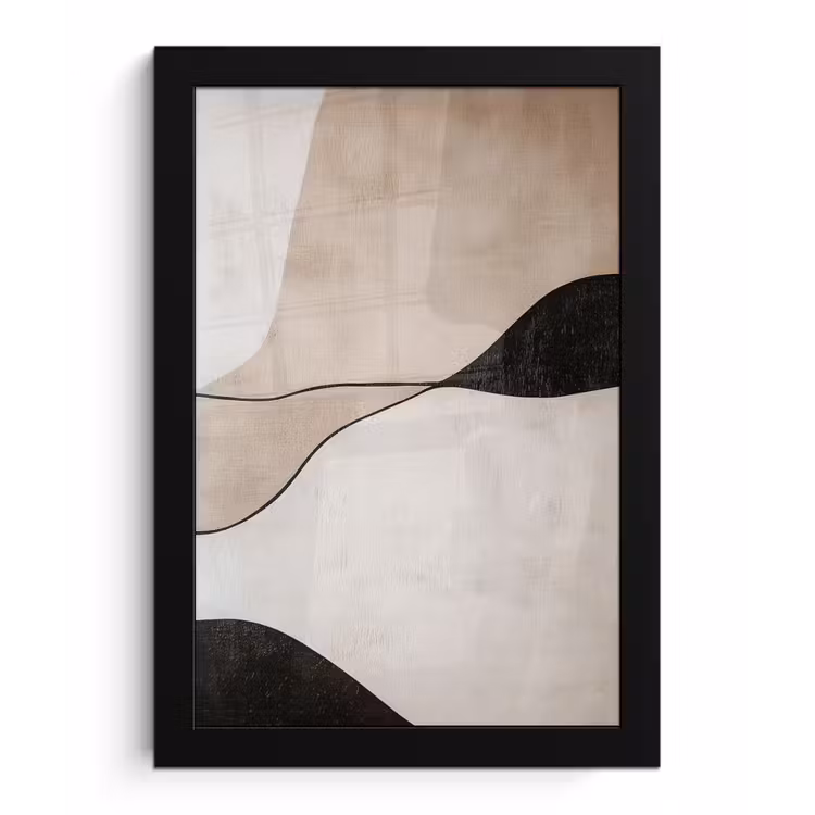 Photo Frame - Contour lines - Abstract landscape — 1
