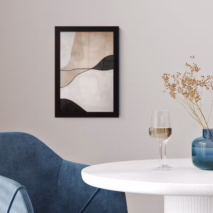 Photo Frame - Contour lines - Abstract landscape — 2