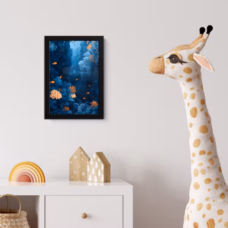 Photo Frame - Coral reef - Fish - Ocean - Blue — 5