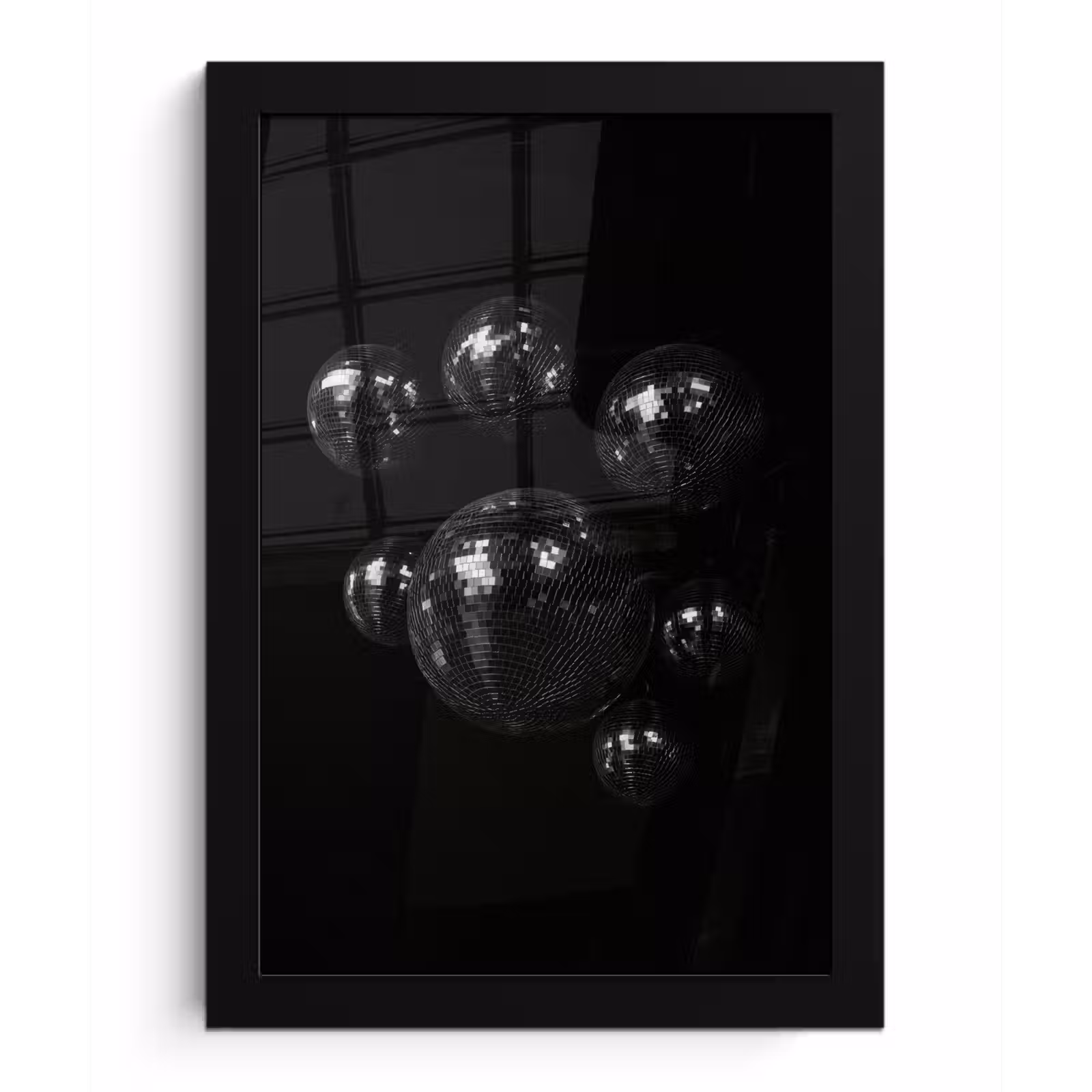 Photo Frame - Discoballs - Minimalist - Black — 1
