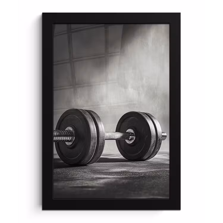 Photo Frame - Halter - Weights - Black — 1
