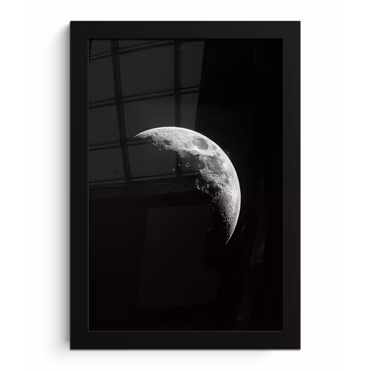 Photo Frame - Moon - Sky - Black - Shadow — 1