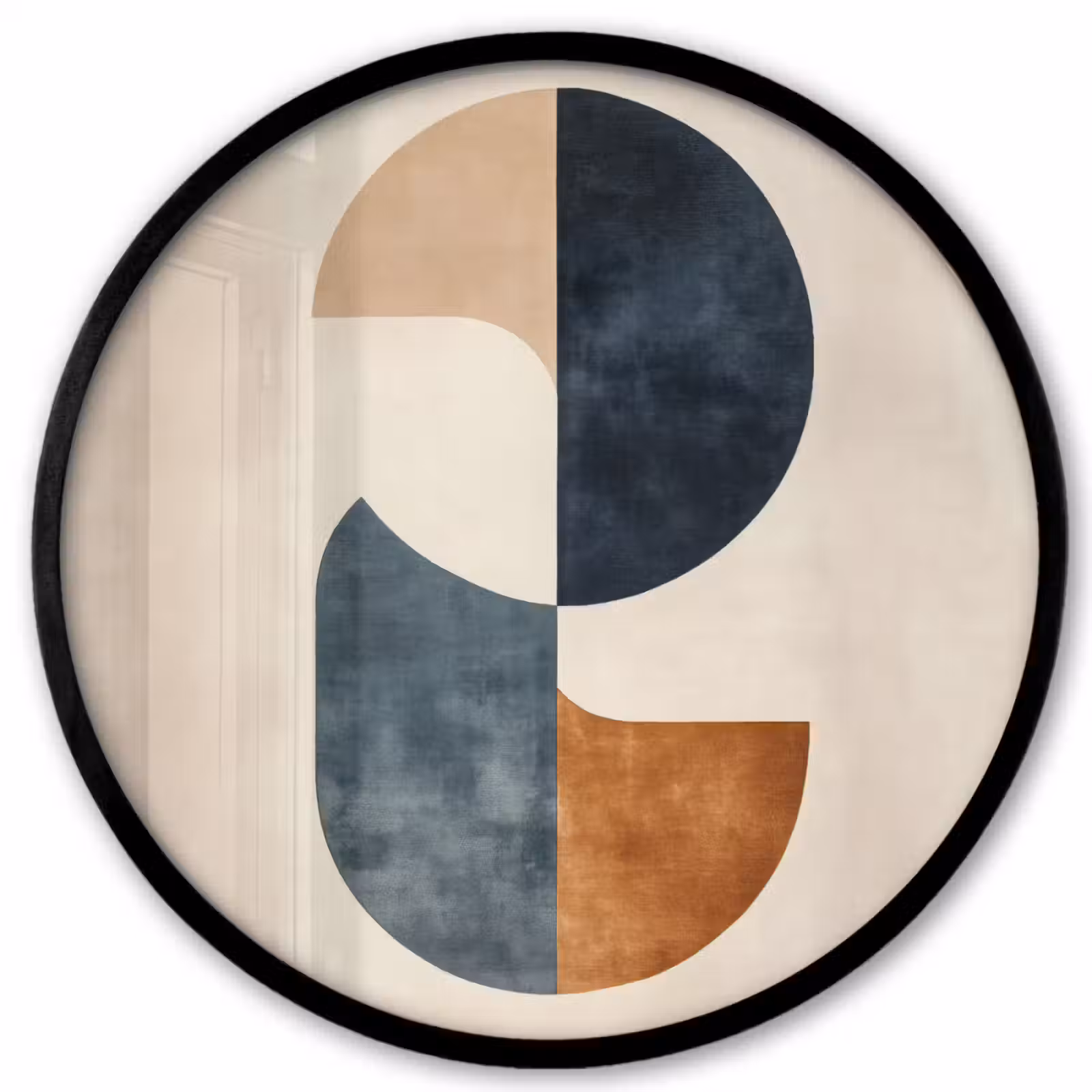 Photo Frame Round - Circles - Abstract - Colorful — 1