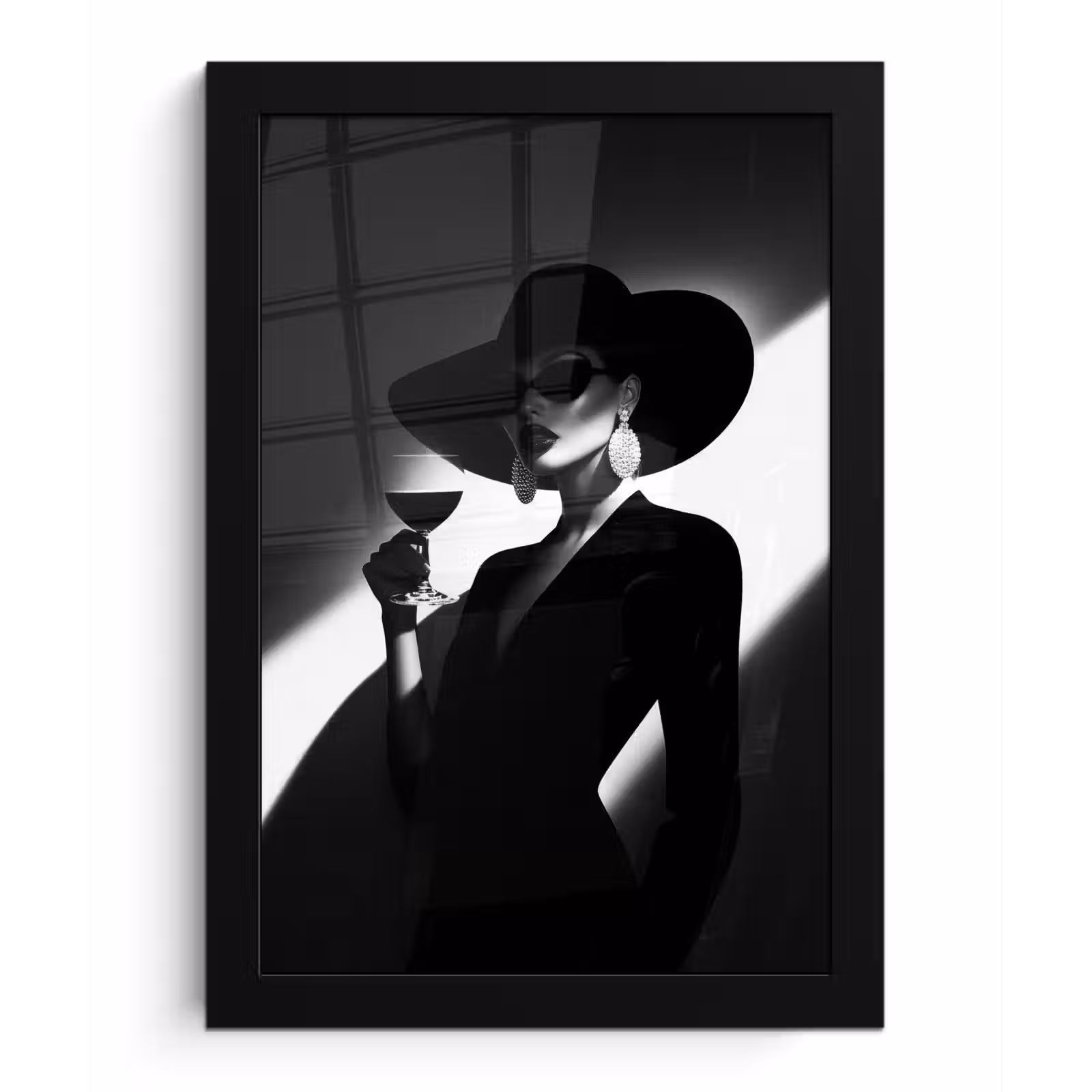 Photo Frame - Woman - Wine - Chic — 1