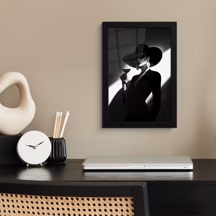Photo Frame - Woman - Wine - Chic — 3