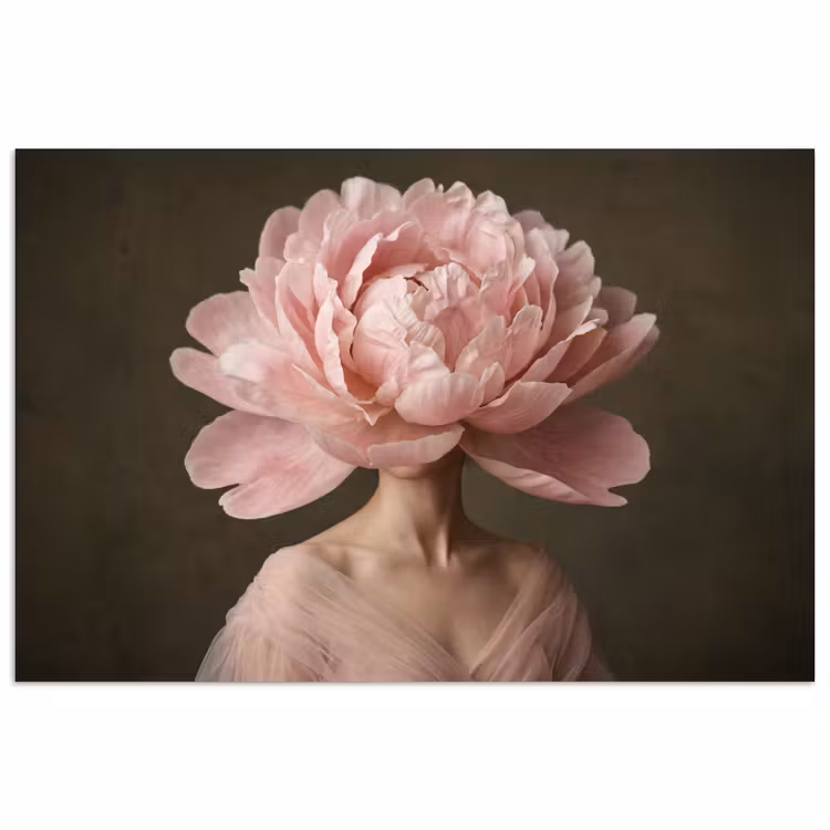 Poster - Face - Rose - Pink — 1