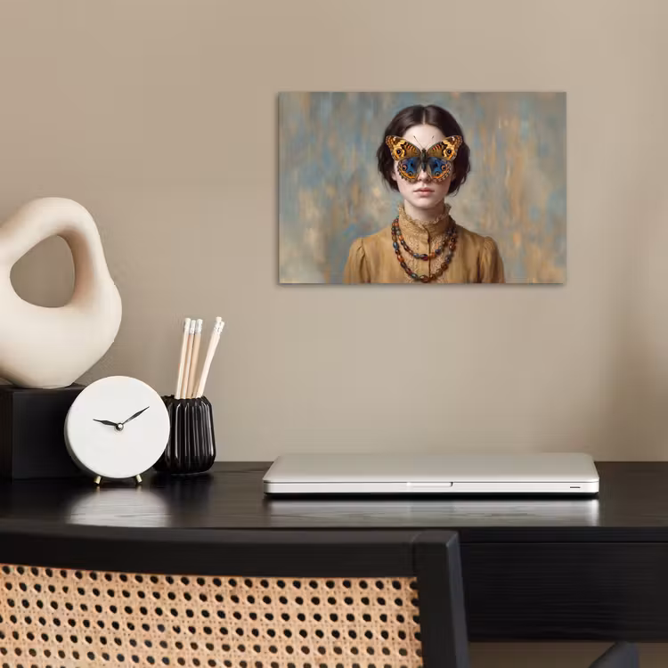 Poster - Portrait - Butterfly - Colorful — 2