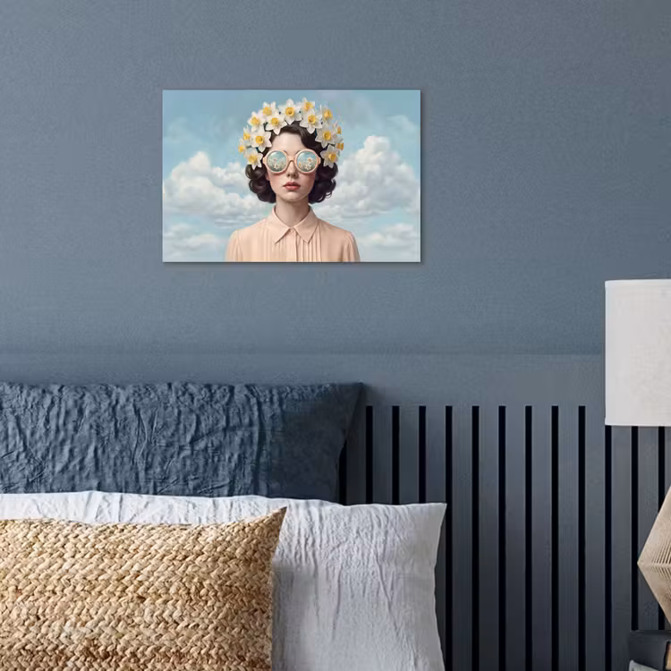Poster - Woman - Daffodils - Yellow — 3
