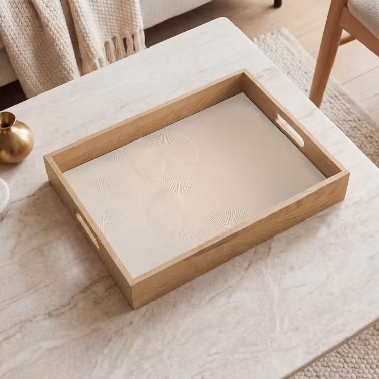 Tray - Japandi - Beige - Modern — 2