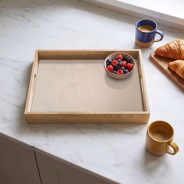 Tray - Japandi - Beige - Modern — 3
