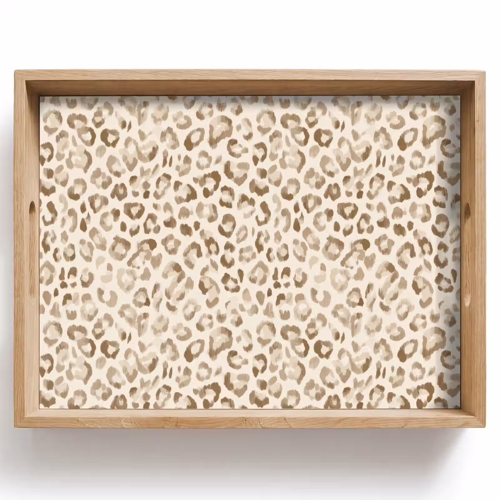 Tray - Leopard - Classic - Beige — 1