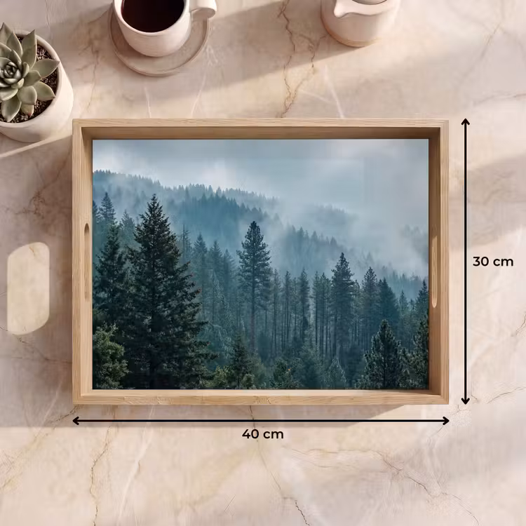 Tray - Naaldwoud - Bergen - Mist — 7