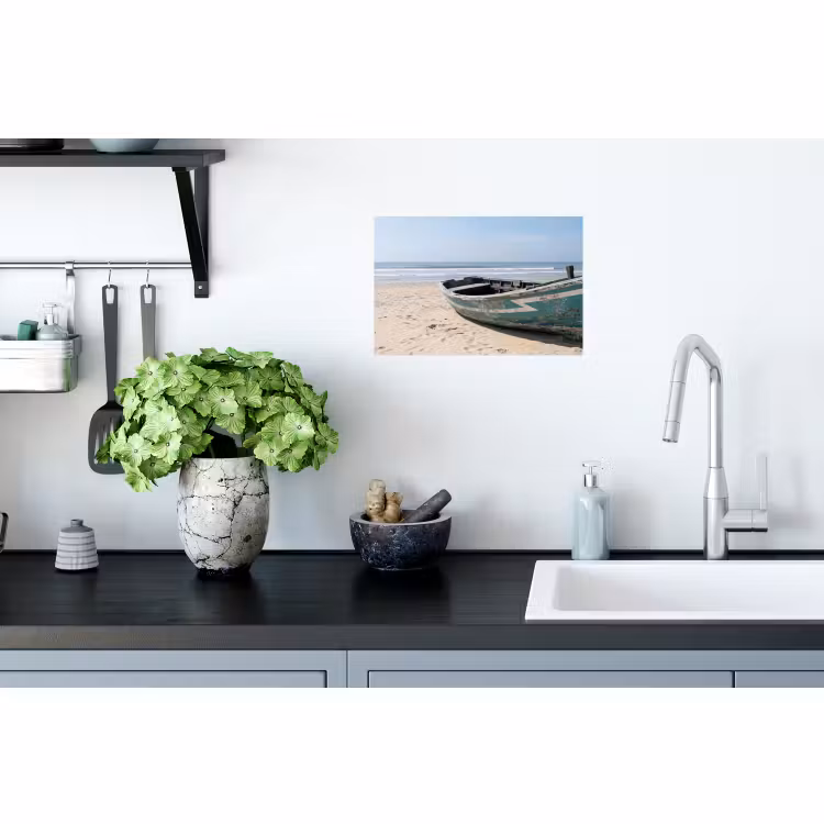 Wall Sticker - Boat - Sandy beach - Sea — 2