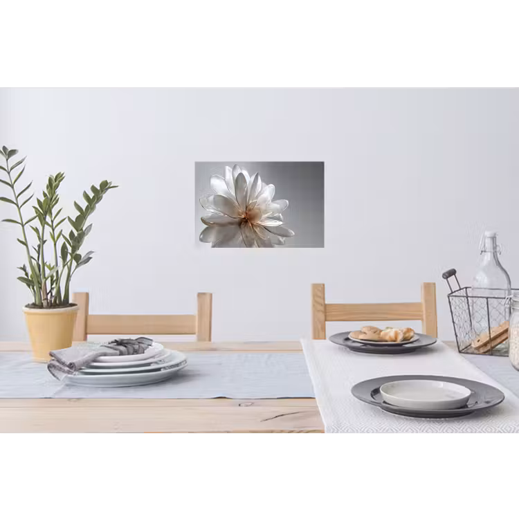 Wall Sticker - Flower - White - Neutral — 3