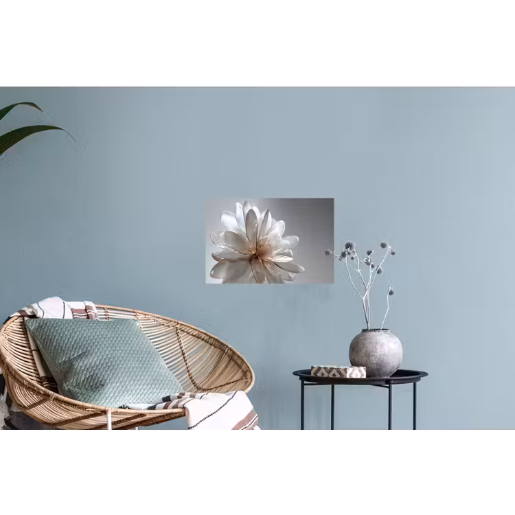 Wall Sticker - Flower - White - Neutral — 4