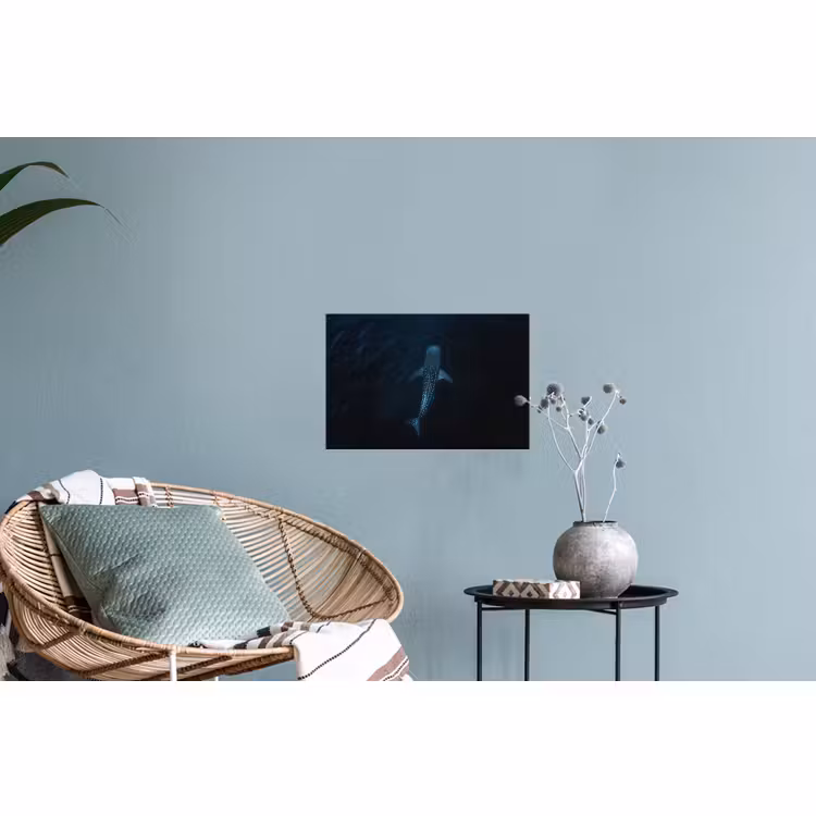 Wall Sticker - Ocean - Whale shark - Dark blue - Spots — 4