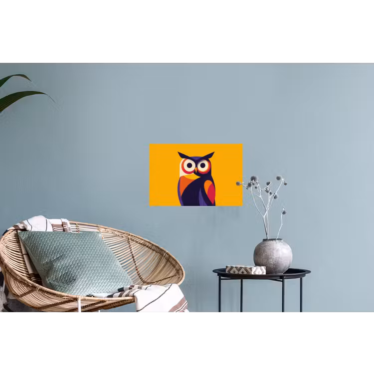 Wall Sticker - Owl - Graphic - Colorful - Eyes — 4
