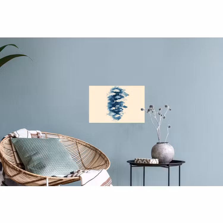 Wall Sticker - Pisces - Minimalist - Blue — 4