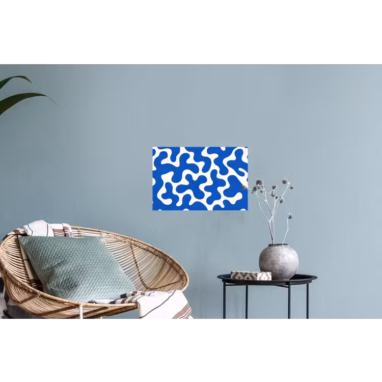Wall Sticker - Shapes - Abstract - Blue - Waves — 4