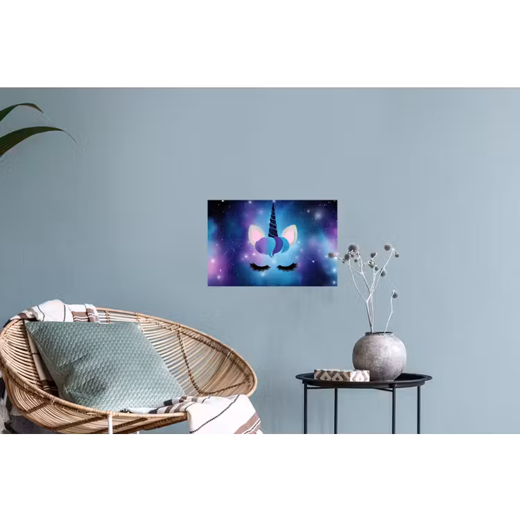 Wall Sticker - Unicorn - Stars - Blue — 4