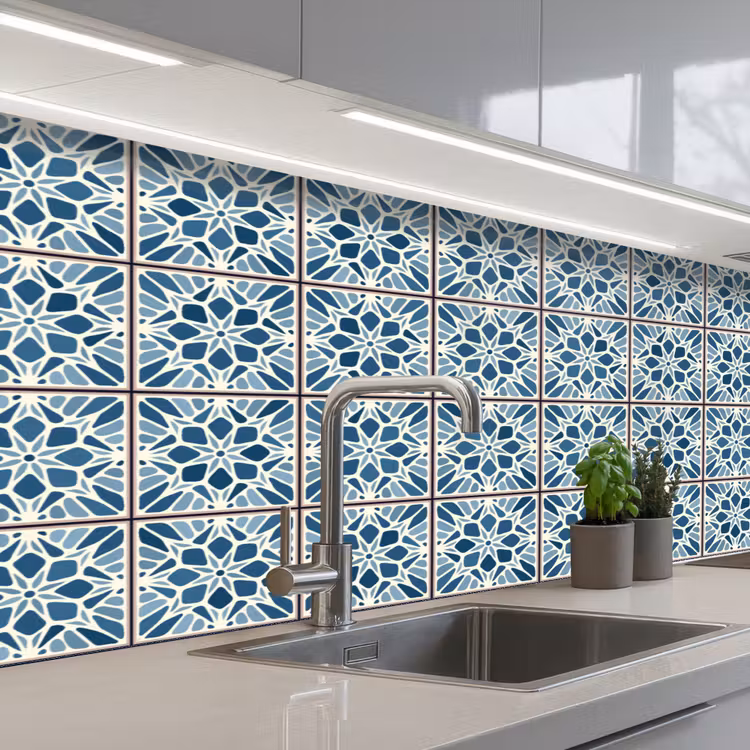 Kitchen Wall Splashback - Tile - Vintage - Patterns — 2