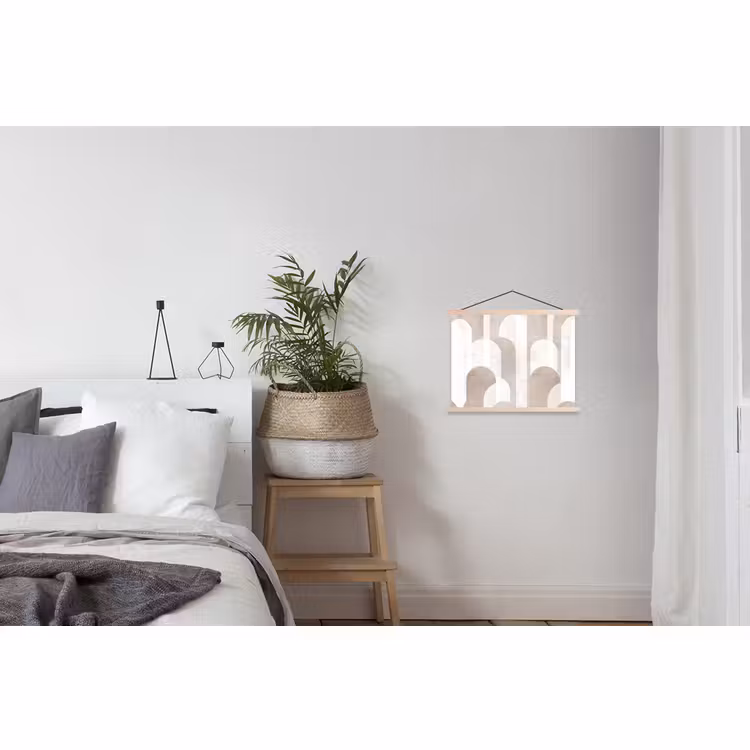Hanging Poster - Abstract arches - Modern - Beige — 2