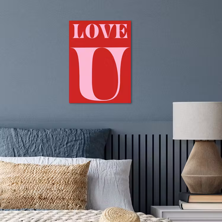 Poster - Red - Love - Valentine - Pink — 3