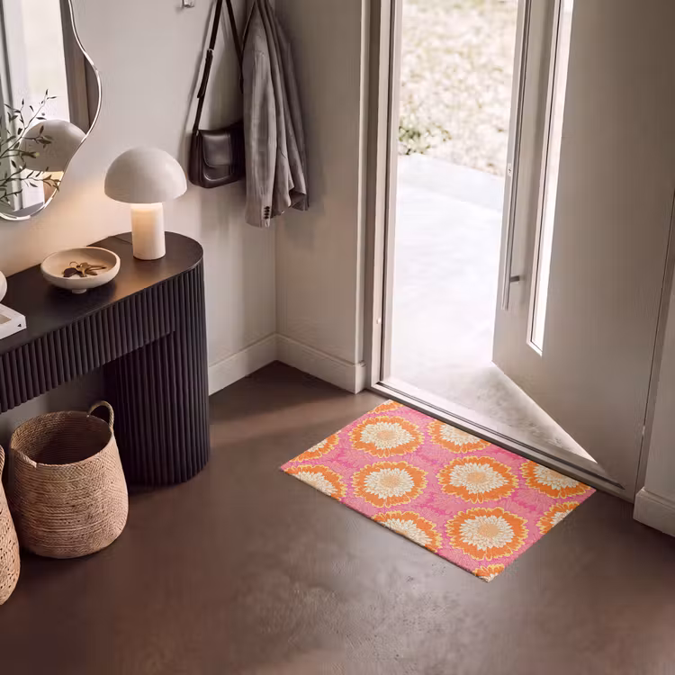 Doormat - Retro - Floral - Colorful — 8