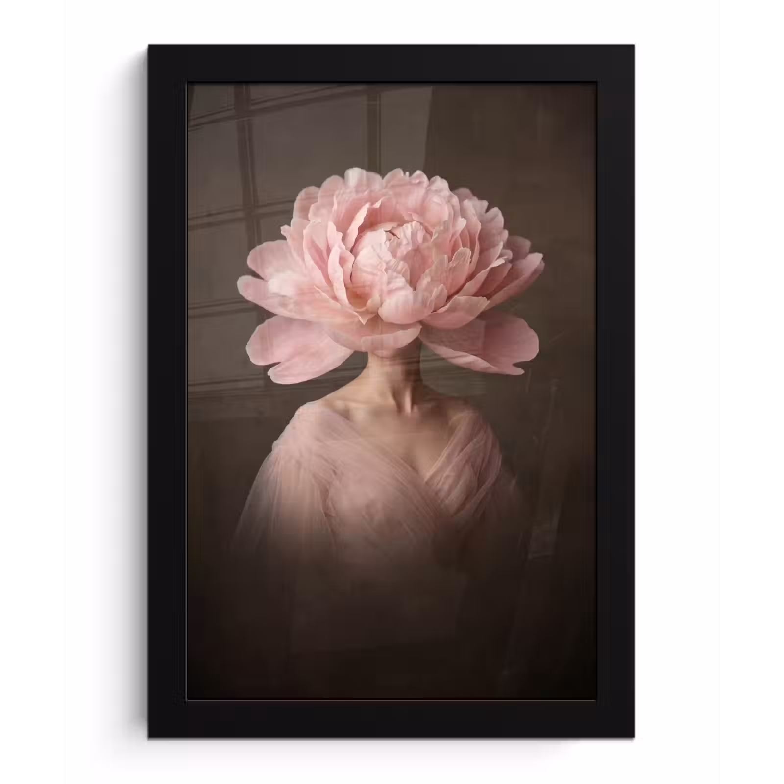 Photo Frame - Face - Rose - Pink — 1