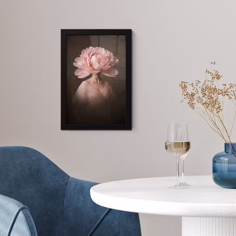 Photo Frame - Face - Rose - Pink — 2