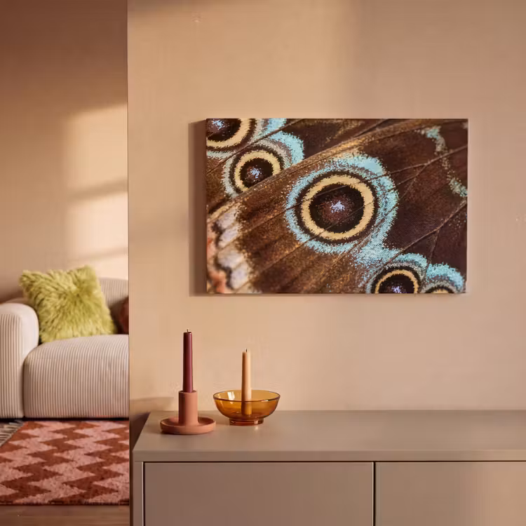 Canvas Print - Wings - Butterfly - Blue — 2