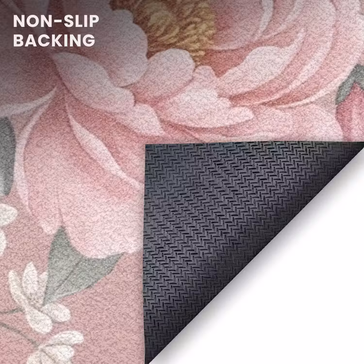 Doormat - Peonies - Foxglove - Pink — 6