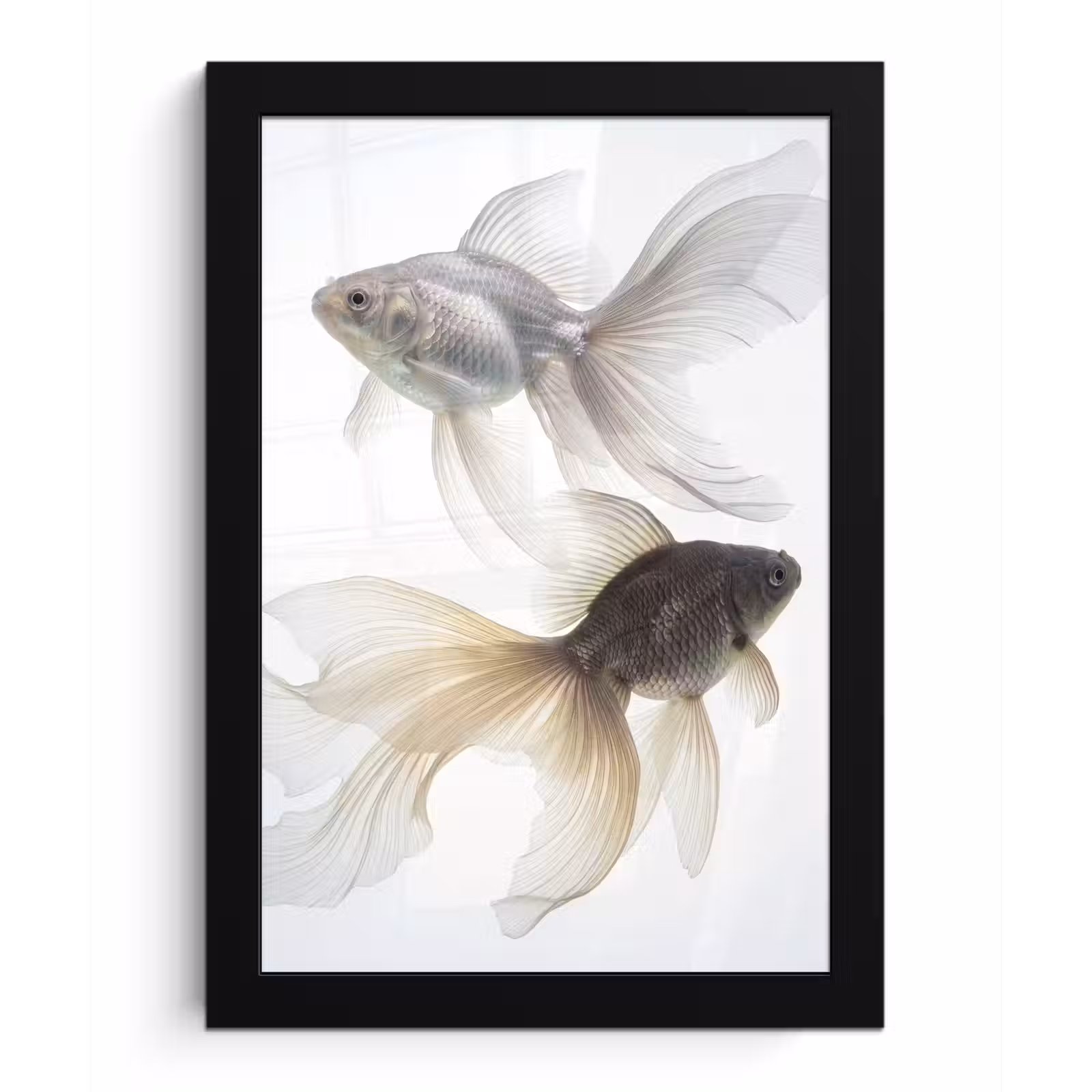 Photo Frame - Goldfish - Modern - White — 1