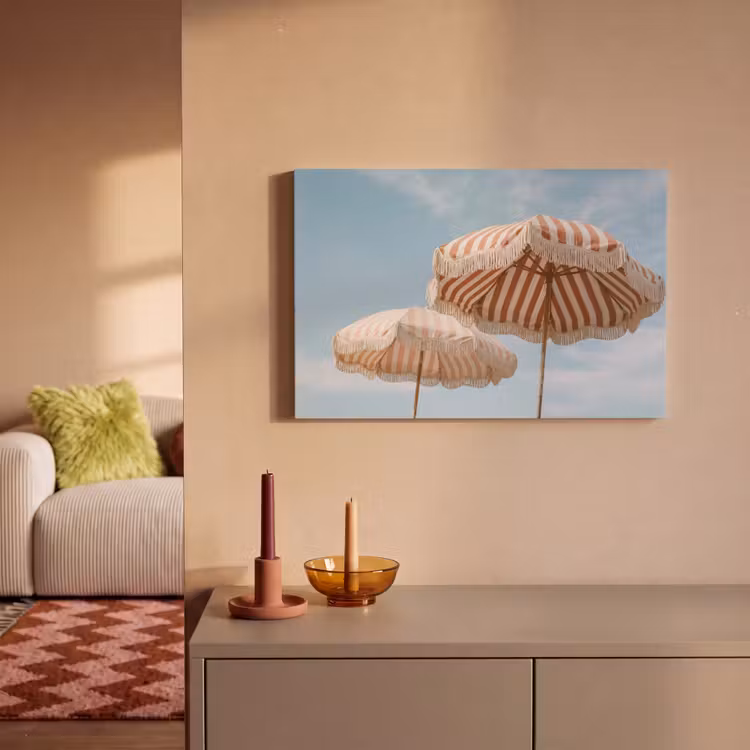 Canvas Print - Parasol - Air - Red — 2