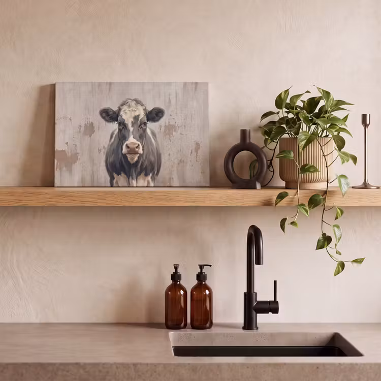 Canvas Print - Cow - Portrait - Animals - Modern — 3