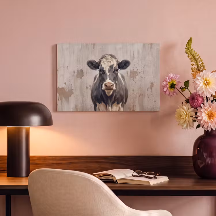 Canvas Print - Cow - Portrait - Animals - Modern — 4