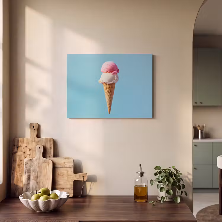 Acoustic Felt - Balls - Scoop ice cream - Horn - Blue — 3