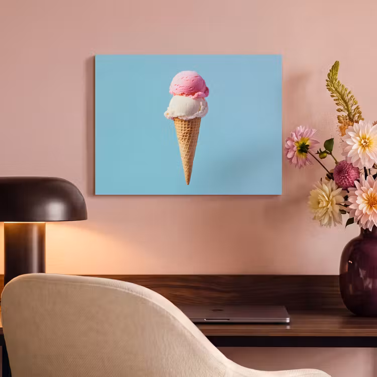 Acoustic Felt - Balls - Scoop ice cream - Horn - Blue — 4